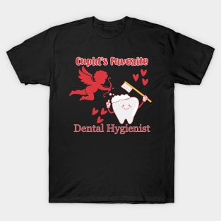 Cupid's Favorite Dental Hygienist T-Shirt